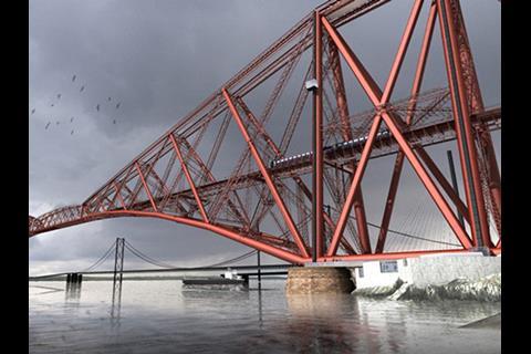 Lifts could provide access to a viewing platform 110 m above sea level at the top of the Forth Bridge.